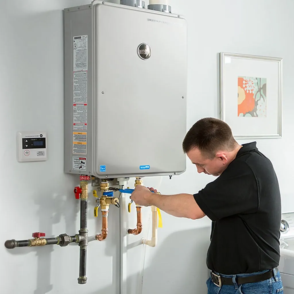 tankless water heater repair in Bloomington, TX